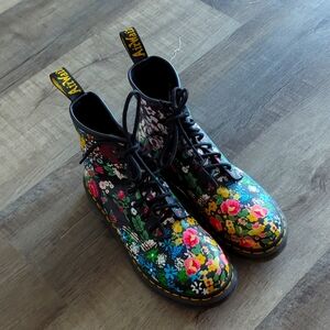 Floral Dr. Martens Size 6